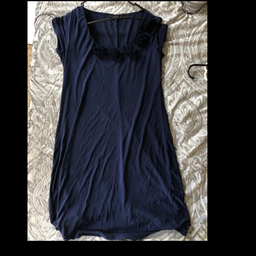 Navy blue dress
